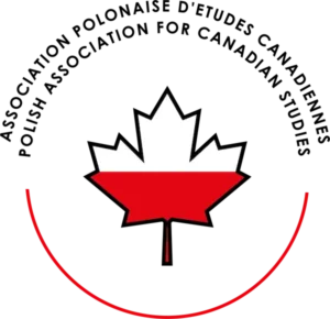 Liść klonu w kolorach flagi Polski